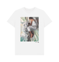 White Printed T-shirt Front