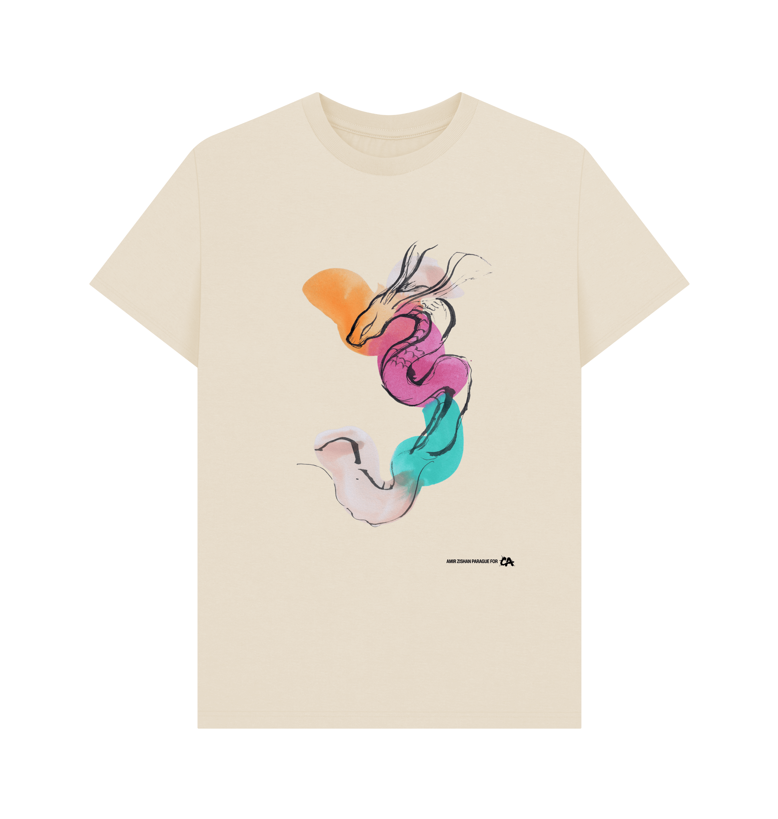 Oat Printed T-shirt Front