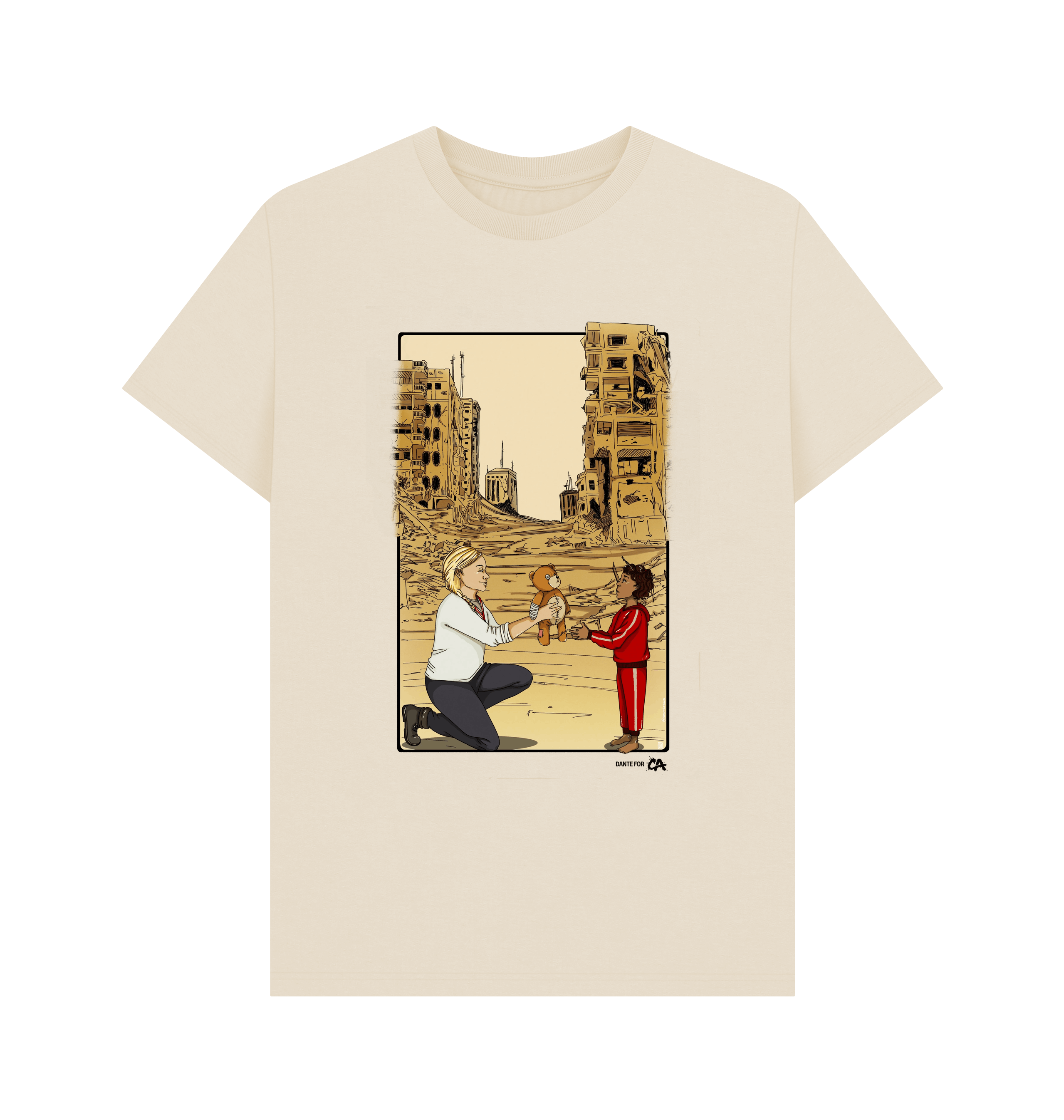 Oat Printed T-shirt Front