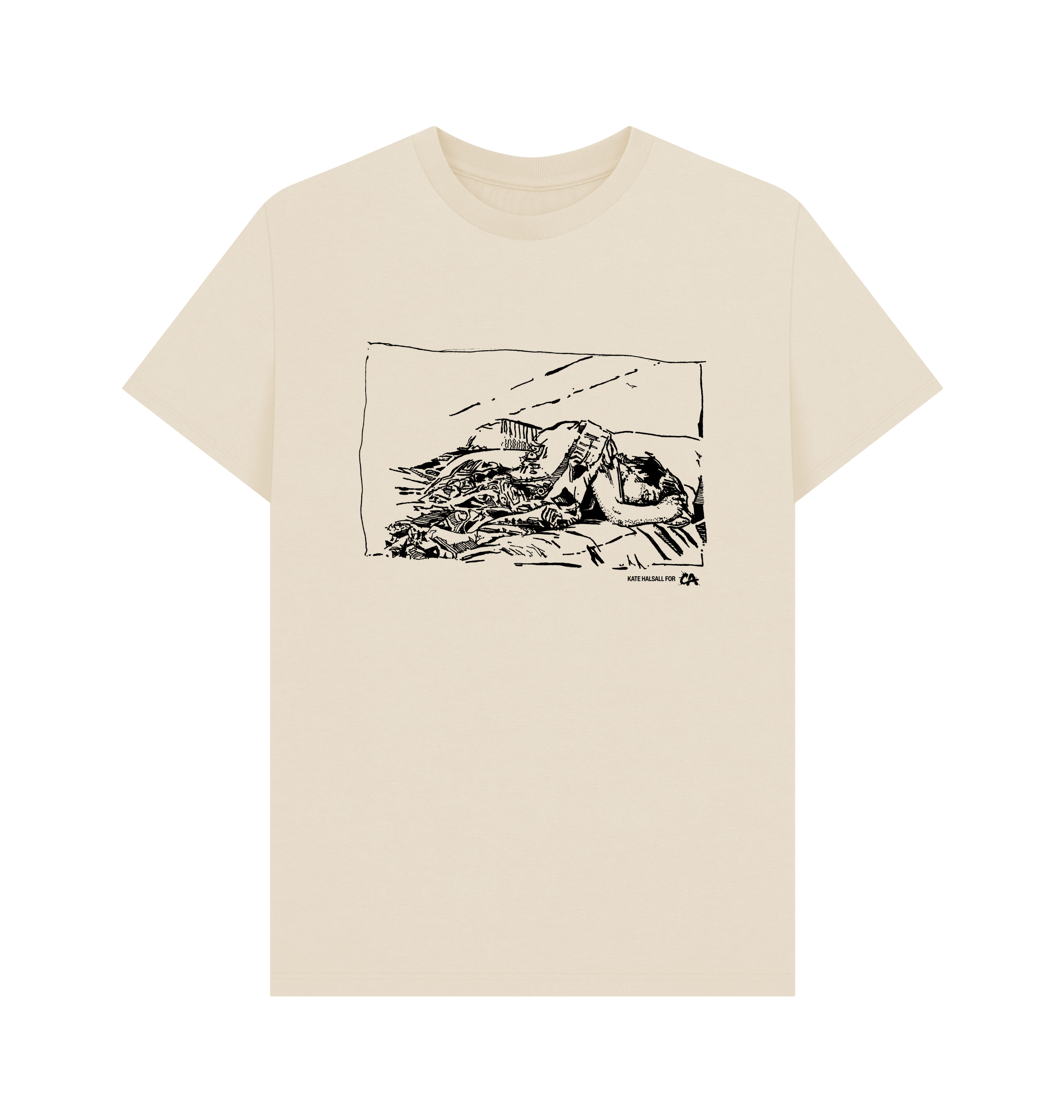 Oat Printed T-shirt Front