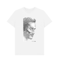 White Printed T-shirt Front