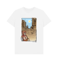 White Printed T-shirt Front