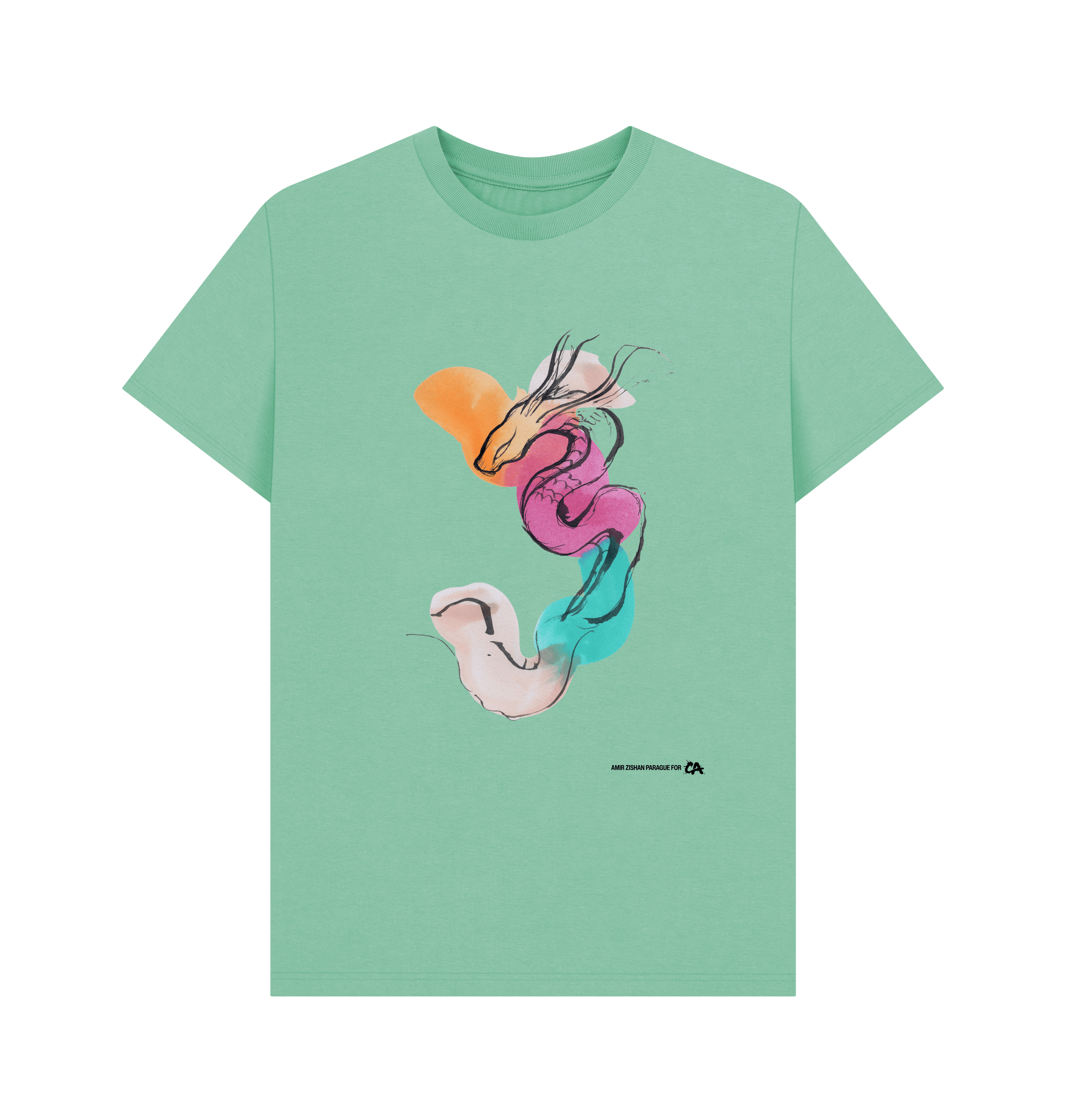 Peppermint Printed T-shirt Front