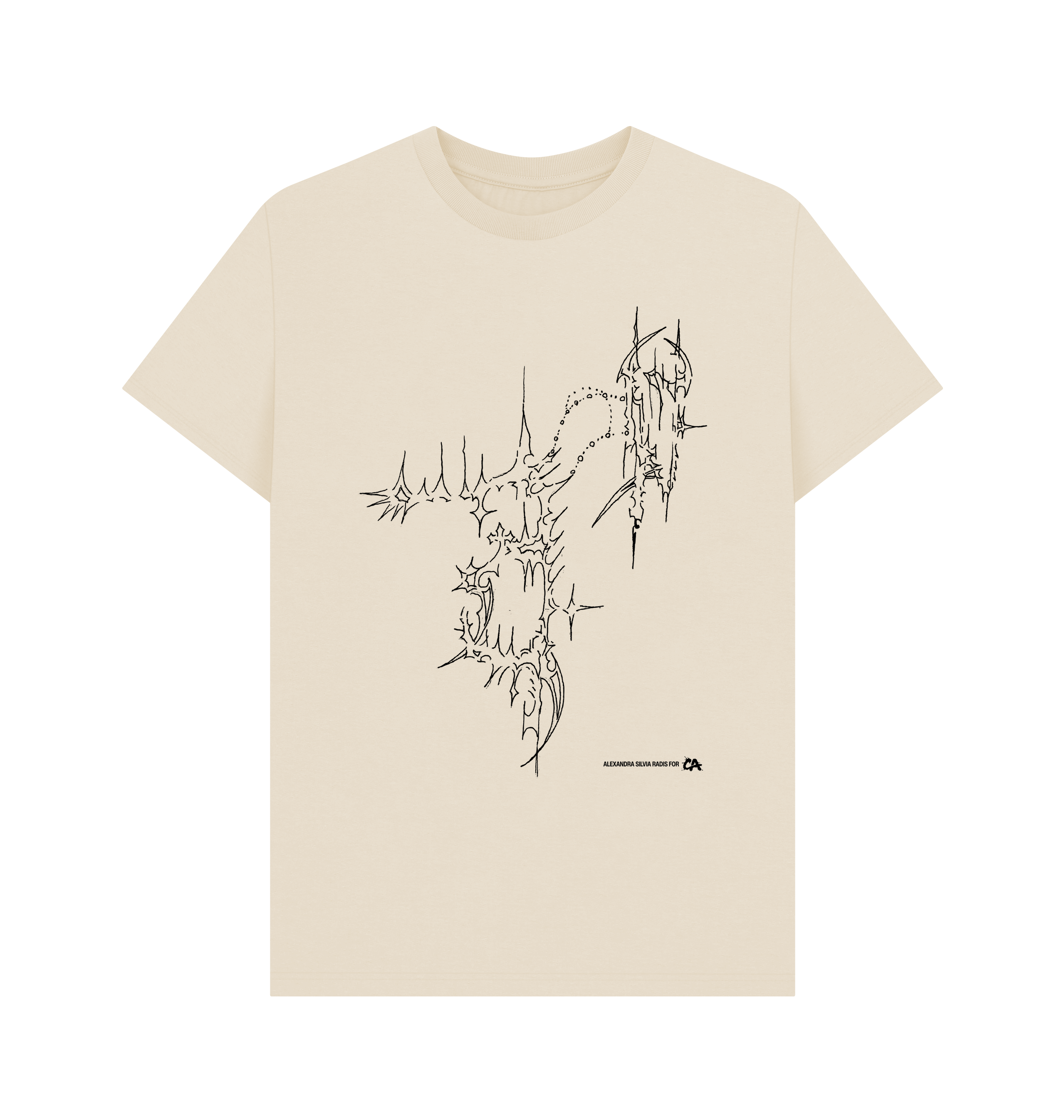 Oat Printed T-shirt Front