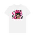 White Printed T-shirt Front