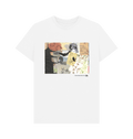 White Printed T-shirt Front