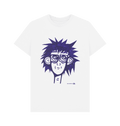 White Printed T-shirt Front